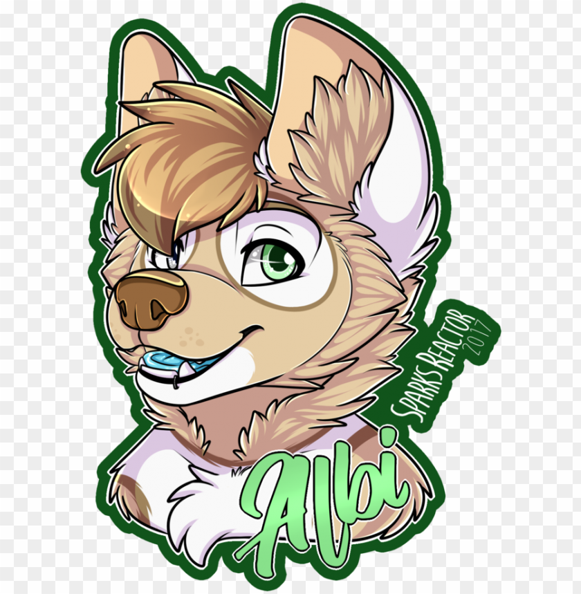 albi badge by sparksfur furry drawing wolves art drawi PNG transparent with Clear Background ID 441760
