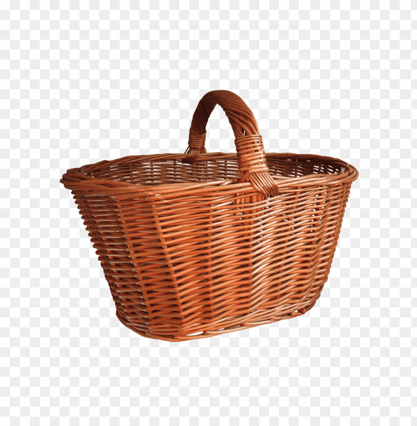 Transparent Background PNG of basket woven empty - Image ID 90