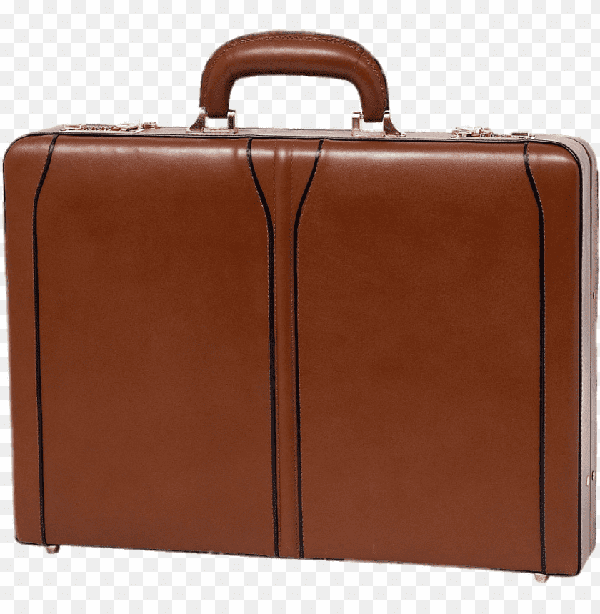 Transparent Background PNG of brown briefcase - Image ID 221