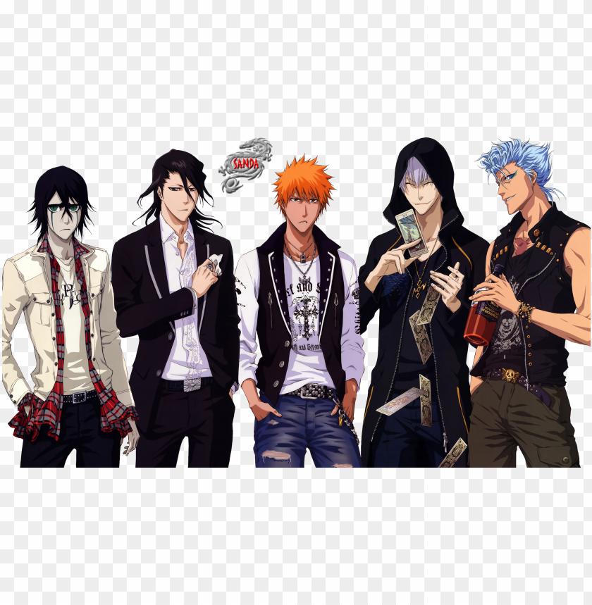 full size bleach characters PNG transparent with Clear Background ID 441943