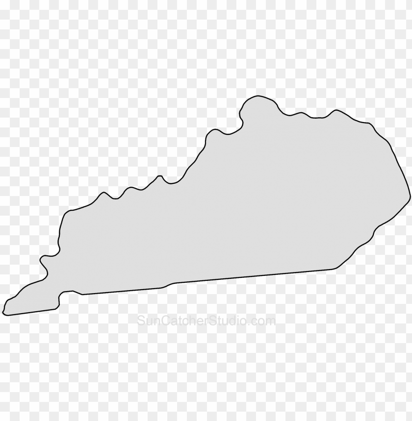 kentucky map outline png shape state stencil clip art patter PNG transparent with Clear Background ID 280473